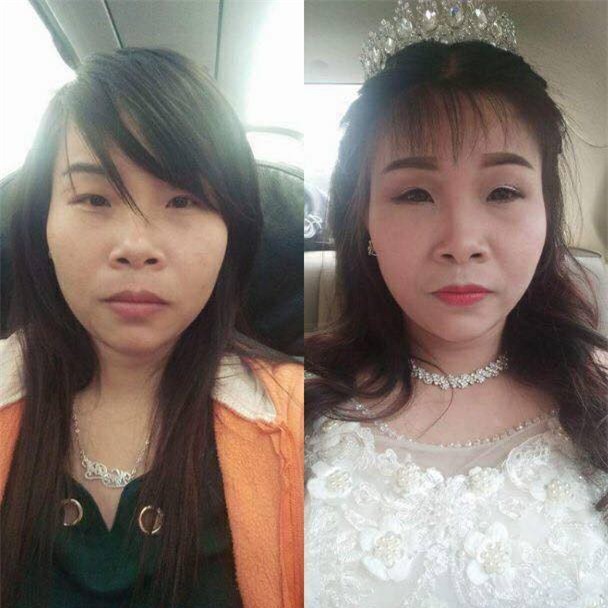 Màn trang điểm không có tâm khiến khách hàng dở khóc dở cười trong ngày trọng đại - Ảnh 2.