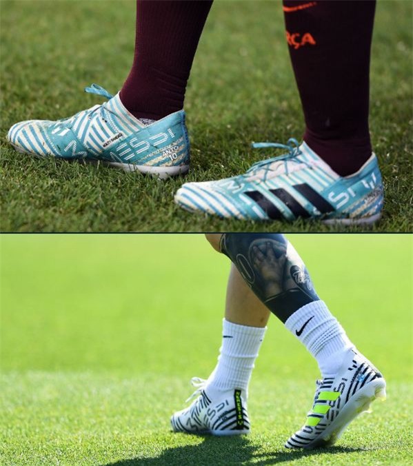 Bộ sưu tập giày thi đấu độc nhất từng được Messi sở hữu - Ảnh 11.
