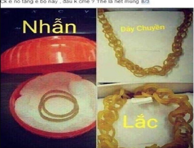 Cười không ngậm được mồm với những món quà 8.3 chị em nhận được từ người yêu-3