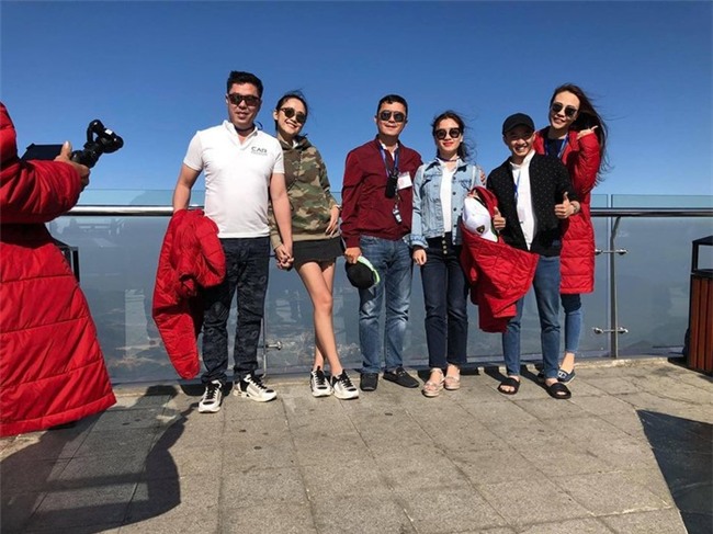 Cường Đô La và Đàm Thu Trang dính như sam trong suốt hành trình phượt bằng siêu xe - Ảnh 1.