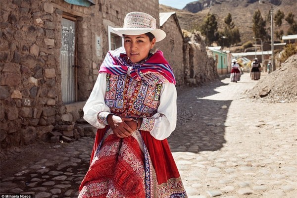 Một phụ nữ tại Peru