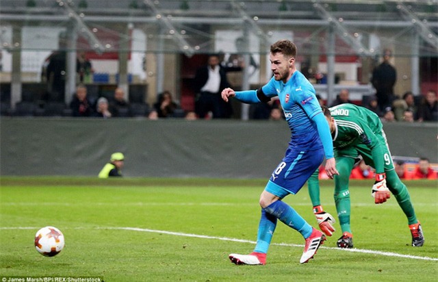 Ramsey chính là người luôn giữ được phong độ ổn định trong màu áo Arsenal mùa giải này