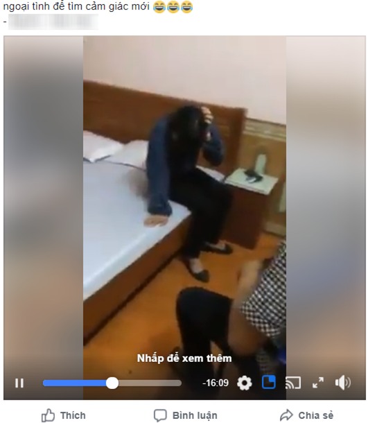 Sốc: Chồng bắt quả tang vợ vào khách sạn với người tình - Ảnh 1.