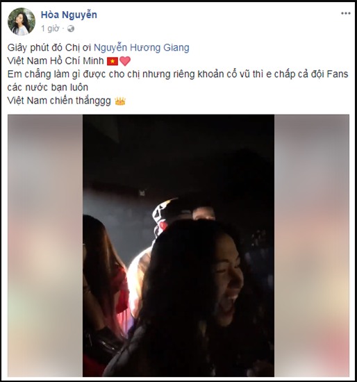 Hòa Minzy gào to chấp cả đội fan Thái Lan khi Hương Giang đăng quang hoa hậu-2