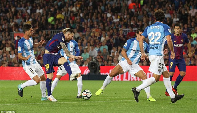 Messi đang đạt phong độ ghi bàn rất cao tại La Liga