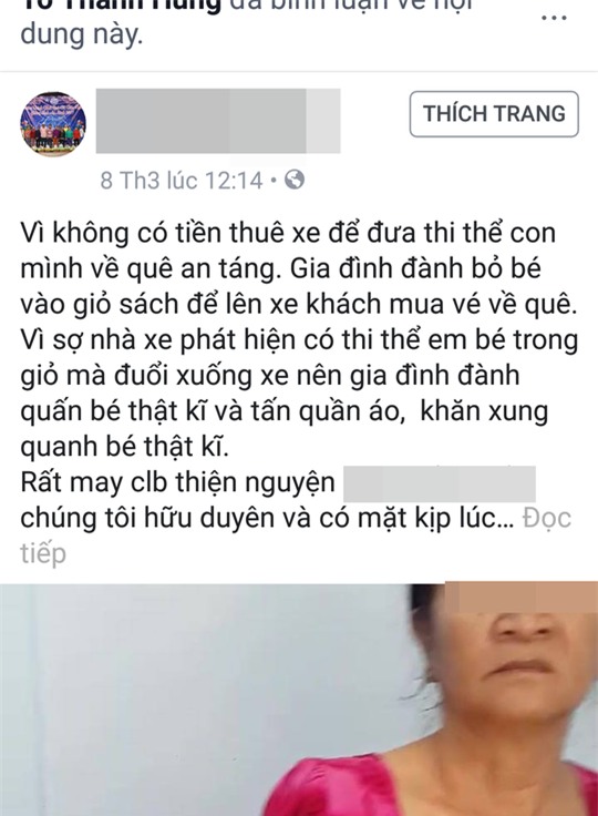 thuc hu clip nguoi cha bo thi the con vao tui xach dua ve que vi ngheo - 2