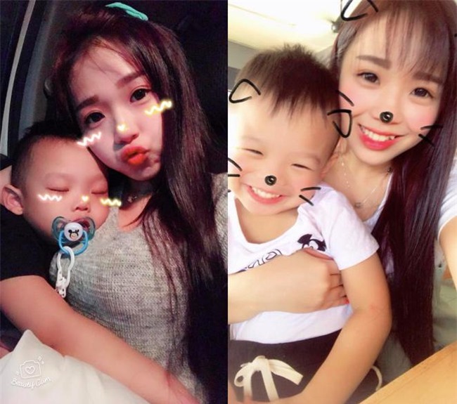 khoe thu nhap 60 trieu/thang, chup voi con nhu hai chi em, me 9x bi dan mang "nem da" - 1