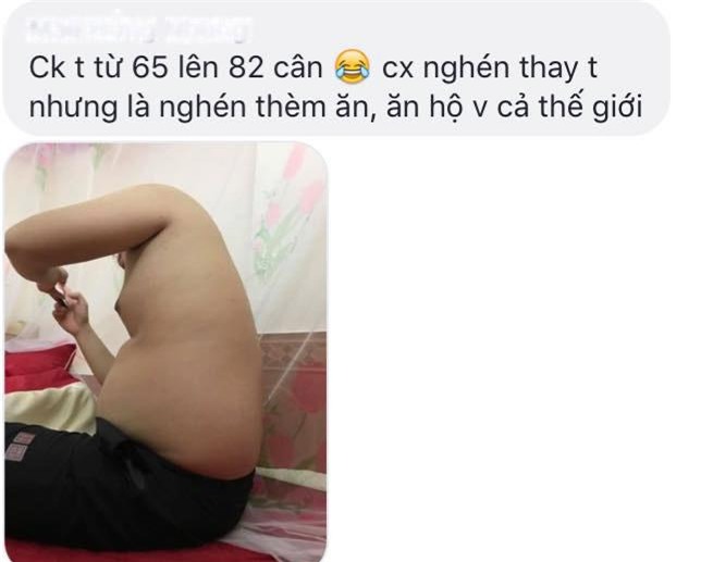 chi em thi nhau khoe anh vo bau, chong "nghen" sieu dang yeu - 2