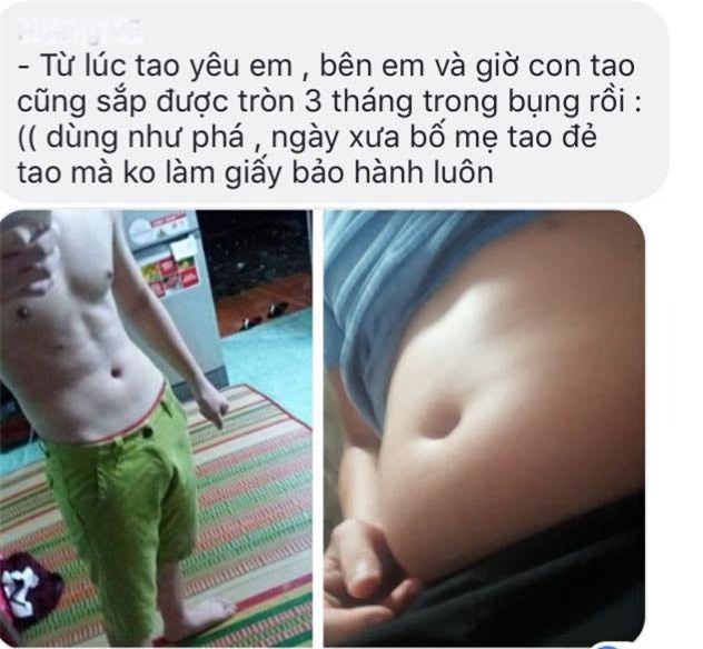 chi em thi nhau khoe anh vo bau, chong "nghen" sieu dang yeu - 6