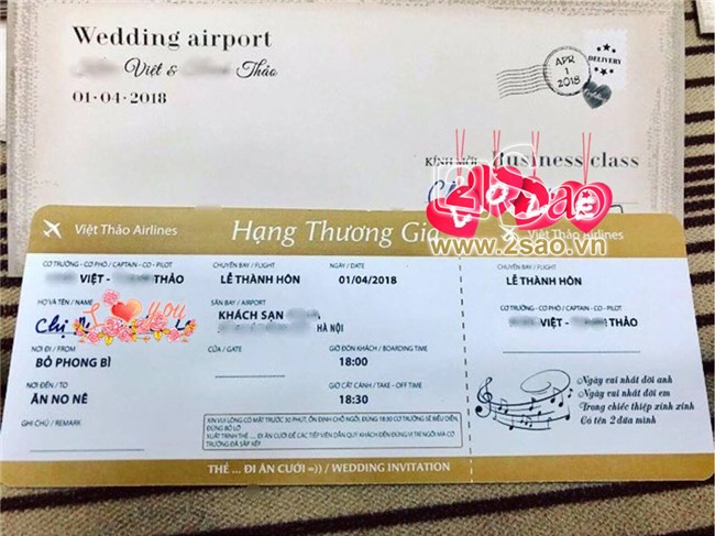 ĐỘC QUYỀN: Hé lộ thiệp cưới cực độc và đầy hài hước của Khắc Việt-2