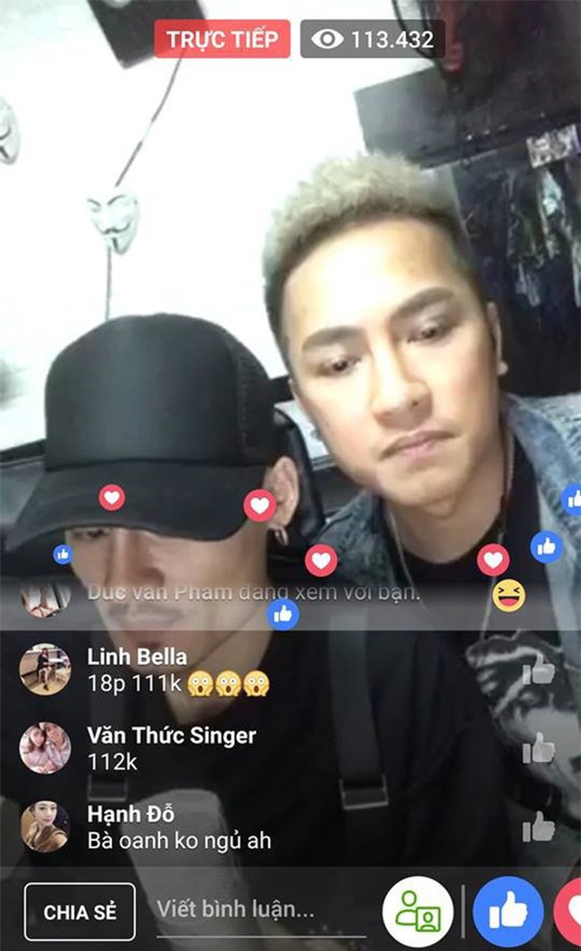 Hoa Vinh giao lưu c&#249;ng Ch&#226;u Khải Phong tạo n&#234;n kỉ lục livestream 161k lượt tương t&#225;c c&#249;ng l&#250;c - Ảnh 1.