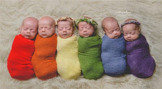 Hình ảnh và thể trạng của các bé cũng được bố mẹ chia sẻ liên tiếp trên page riêng.