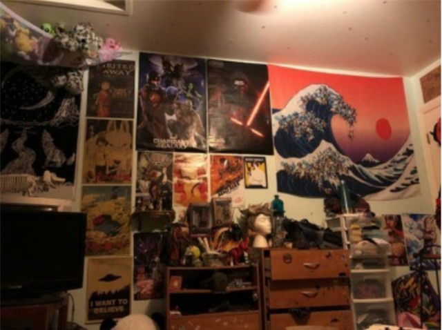 ...Nhưng anh chàng không ngờ được kích thước thực của nó lại chiếm trọn luôn cả bức tường.