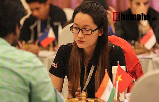 Hoa khôi cờ vua số 1 Việt Nam đả bại 2 kỳ thủ nam ở giải quốc tế 2018 - 2