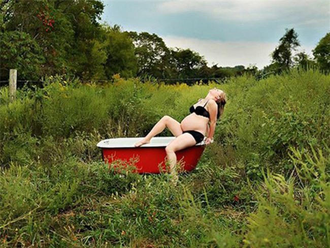 chup anh song ao cuc "ngau" nhu cac ba bau hinh anh 4