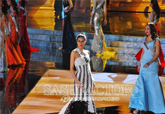 day chinh la chiec dam da hoi gay tiec nuoi nhat cua pham huong tai miss universe - 5
