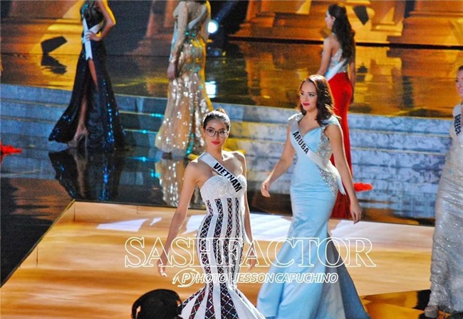day chinh la chiec dam da hoi gay tiec nuoi nhat cua pham huong tai miss universe - 6