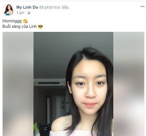 hoi chi em me met voi  livestream huong dan trang diem cua hoa hau do my linh - 2
