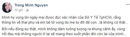 sao việt, sinh con thuận tự nhiên, tử vong vì sinh con thuận tự nhiên