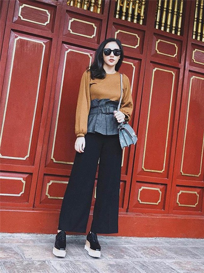 dung la dang cap ho ngoc ha, thanh hang, mac quan vai den cung sang chanh het nac! - 10