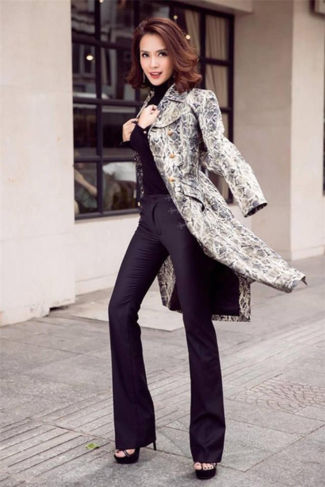 dung la dang cap ho ngoc ha, thanh hang, mac quan vai den cung sang chanh het nac! - 11