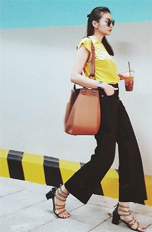 dung la dang cap ho ngoc ha, thanh hang, mac quan vai den cung sang chanh het nac! - 2