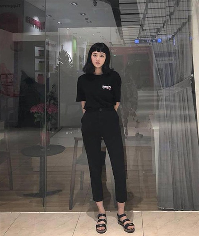 dung la dang cap ho ngoc ha, thanh hang, mac quan vai den cung sang chanh het nac! - 8