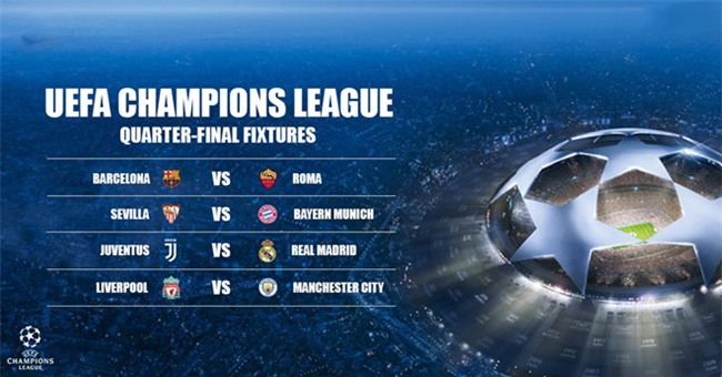 Liverpool gap Man City, Juve doi dau Real o tu ket Champions League hinh anh 1
