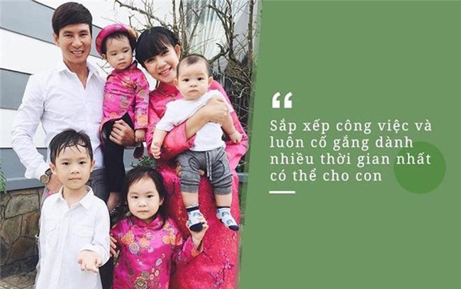 Dù bận rộn nhưng Lý Hải, Minh Hà luôn dành một khoảng thời gian chất lượng cho con.