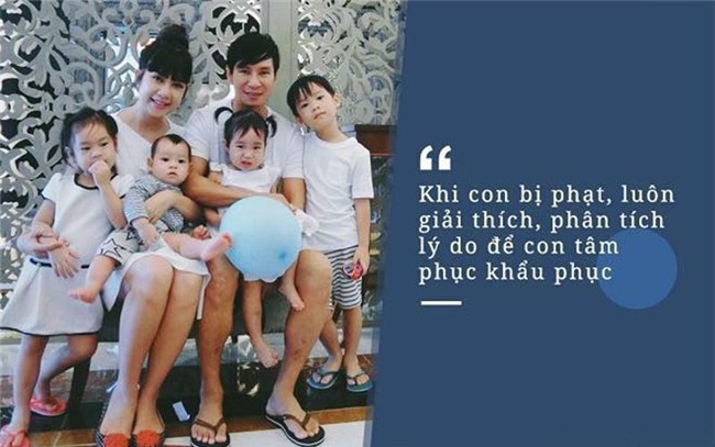 Việc nuôi dạy 4 đứa trẻ&nbsp;là&nbsp;không dễ dàng nhưng cặp đôi luôn kiên nhẫn.