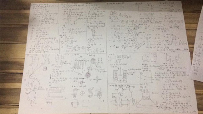 Sinh viên thi nhau khoe phao tự chế đủ kiểu dáng và mẫu mã để đối phó với các kỳ thi sắp tới - Ảnh 2.