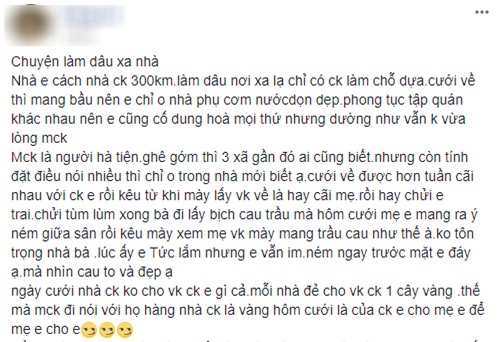 Ám ảnh với bà mẹ chồng cay nghiệt nhất trần đời: chuyên vu oan cho con dâu, còn lôi cả bố đẻ đã qua đời của con dâu ra mắng - Ảnh 1.
