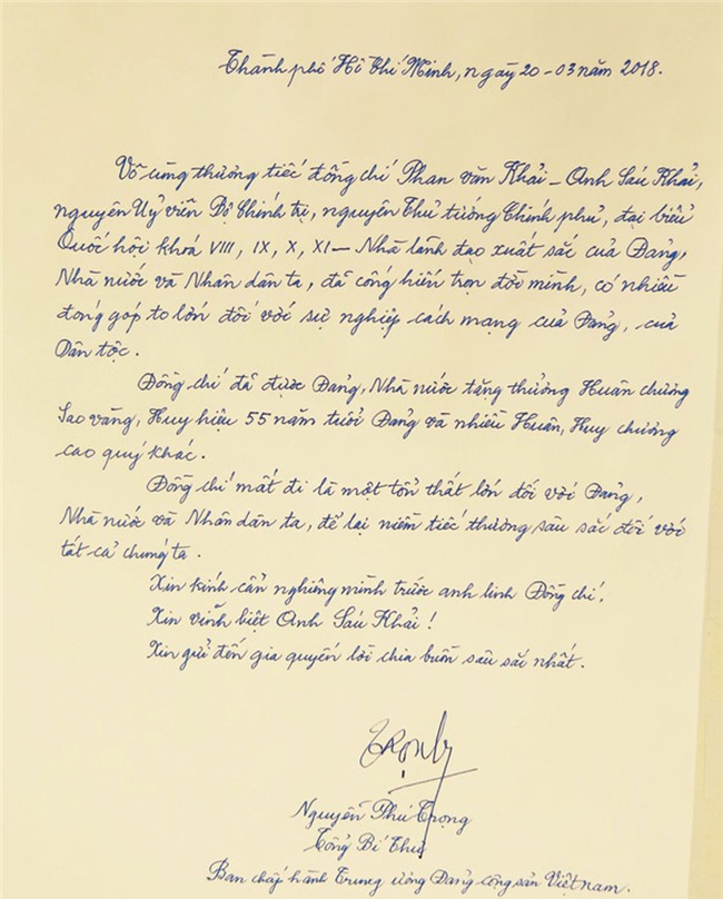 Nguyên Thủ tướng Phan Văn Khải,Phan Văn Khải