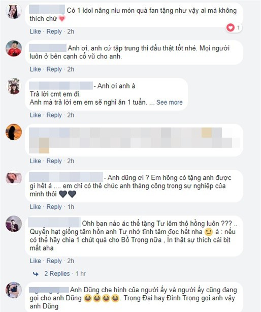 Bùi Tiến Dũng khoe núi quà tặng của fan sau kỳ tích cùng U23 Việt Nam - Ảnh 4.