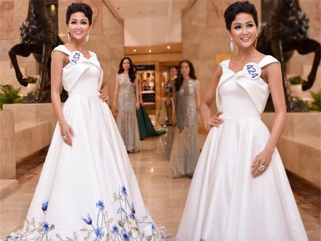 dang quang khong lau, hoa hau h' hen nie da co bst do trang chat ngat - 2