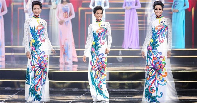 dang quang khong lau, hoa hau h' hen nie da co bst do trang chat ngat - 3