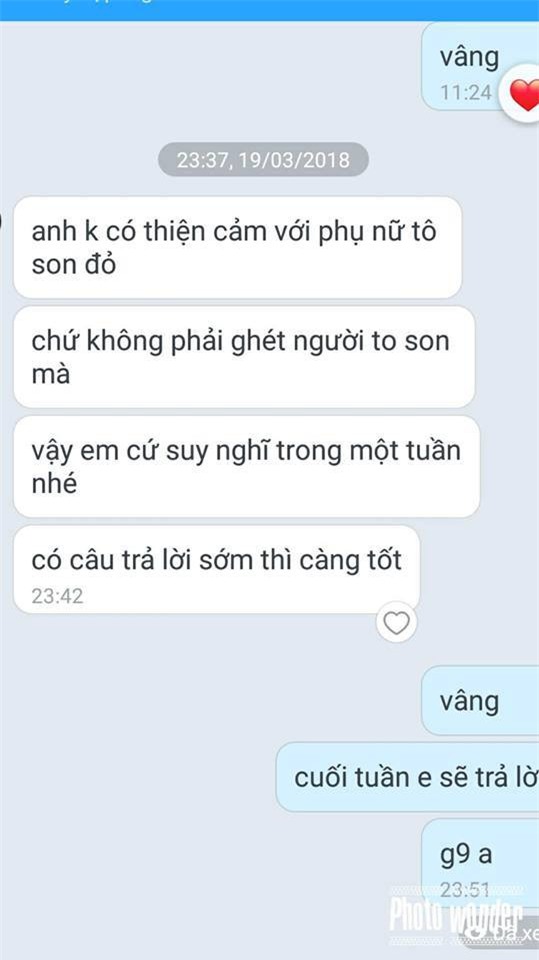 Cô nàng ngỡ ngàng khi bị người yêu chia tay vì 30 tuổi rồi còn đánh son đỏ là người buông thả - Ảnh 1.