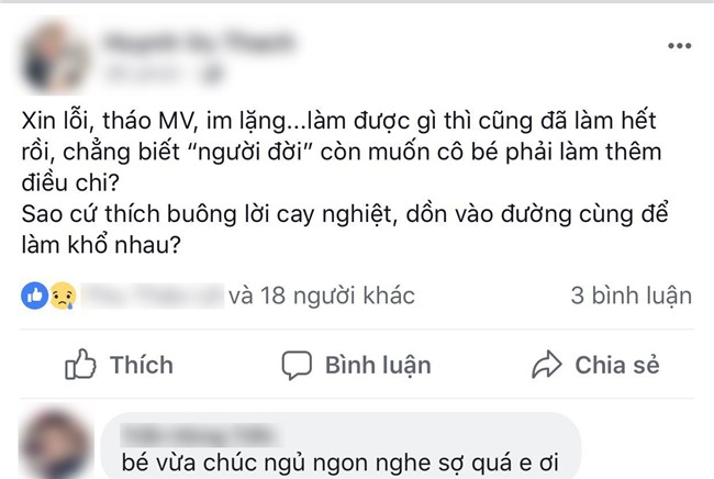 Nam Em gây xôn xao với chia sẻ Chúc ngủ ngon giữa tâm bão dư luận - Ảnh 2.