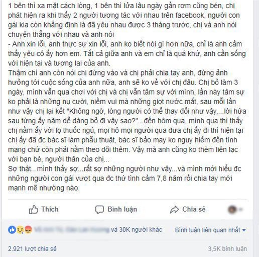 cau chuyen co gai tu tu vi bi nguoi yeu 7 nam phan boi khien dan mang xon xao - 2