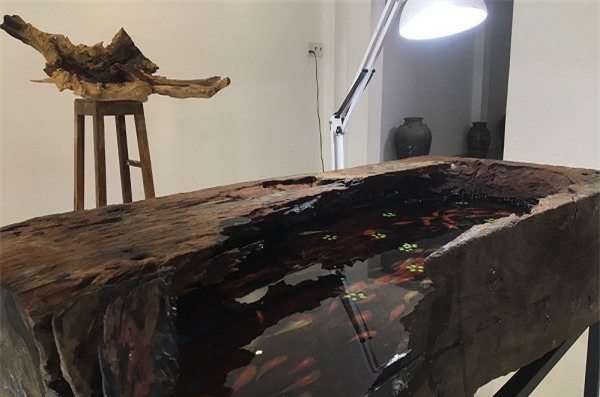 tranh cá 3D,cá chép 3D,tranh 3D