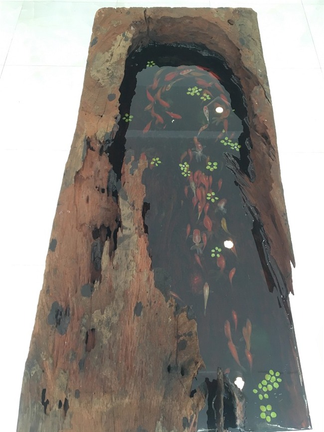 tranh cá 3D,cá chép 3D,tranh 3D