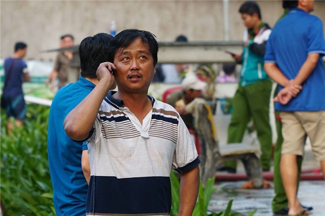 cháy lớn,cháy chung cư,chung cư Carina,Chung cư cao cấp,cháy lớn ở TP HCM