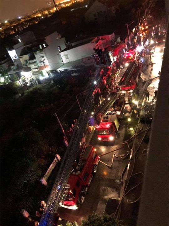 cap nhat chay chung cu carina plaza: