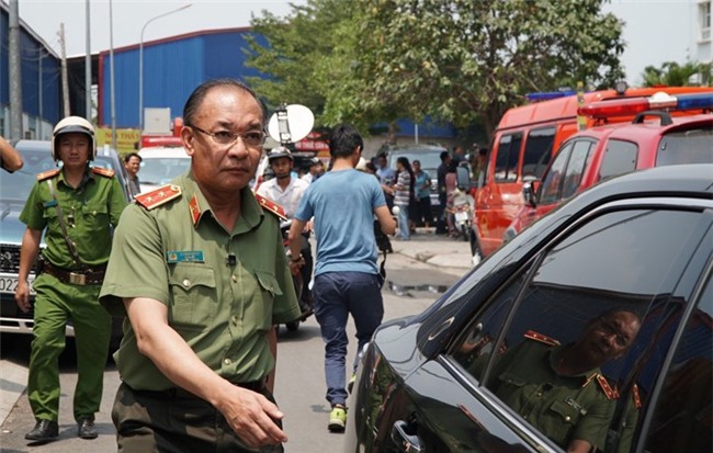 cháy chung cư,chung cư Carina,Chung cư cao cấp,cháy lớn ở TP HCM