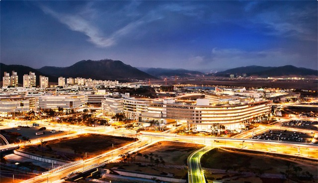 
Khu vực các tòa nhà hành chính ở thành phố Sejong (Ảnh: Sejong.go.kr)
