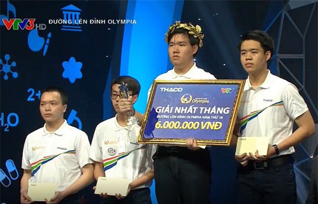 Nhựt Thịnh là người có được Vòng nguyệt quế ở cuộc thi Tháng 1 Quý 3.