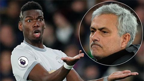 Căng thẳng leo thang ở M.U: Mourinho và Pogba từ mặt nhau