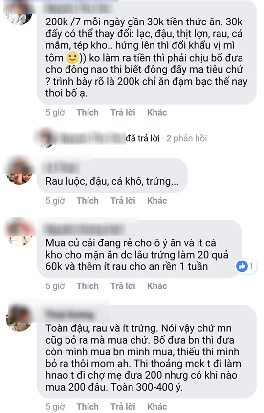 Nàng dâu than bố chồng đưa 200k để cả nhà 4 người ăn 1 tuần, bữa nào cũng phải có thịt, chị em gợi ý thực đơn hấp dẫn - Ảnh 4.