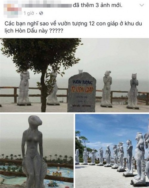 12 tượng khỏa thân ở Đồ Sơn gây bão: Tôi khẳng định cụm tượng này không hề lõa lồ