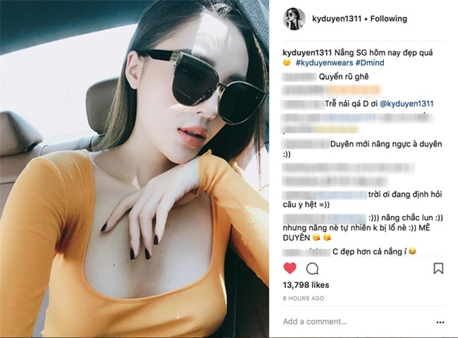 Kể cả sexy táo bạo hay kín đáo thanh lịch thì dân tình vẫn soi ra vòng 1 to bất thường của Kỳ Duyên - Ảnh 1.